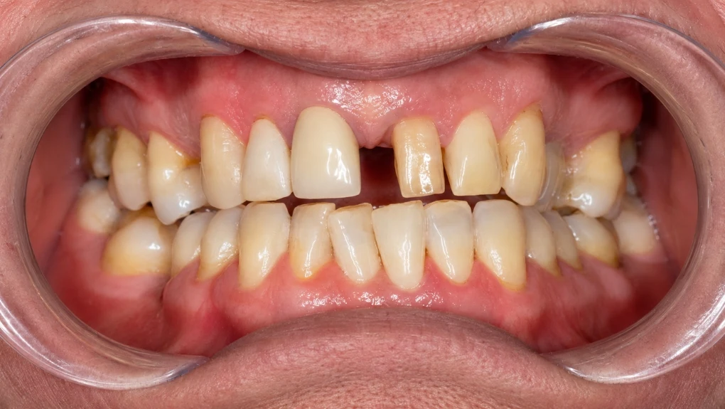 Antes implantes caso 2